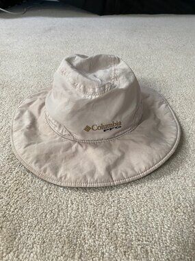 Columbia  PFG Hat Men's O/S  Adjustable Tan Packable, Vacation , Fishing